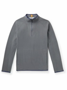 Peter Millar - Thermal Flow Fleece Half-Zip Golf Sweatshirt - Gray