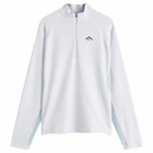 Nike Running Dri-Fit Midlayer Half-Zip in Grey/Blue/Black