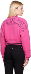 Givenchy Pink Short Bomber Jacket