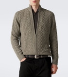 Arch4 Regent Street cable-knit cashmere cardigan