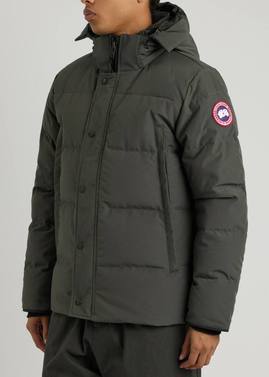 Canada Goose Wyndham Quilted Arctic-Tech Parka Grey Canada Goose