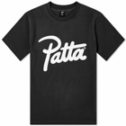 Patta Basic Fitted T-Shirt in Black