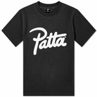 Patta Basic Fitted T-Shirt in Black