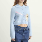 House Of Sunny Women's Pom Pom Tripper in Sky Blue