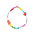 Crystal Haze Women's Phone Bracelet Charm in Rainbow 