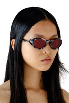 Diesel Wrap-around shape sunglasses - Sunglasses - Unisex - Multicolor