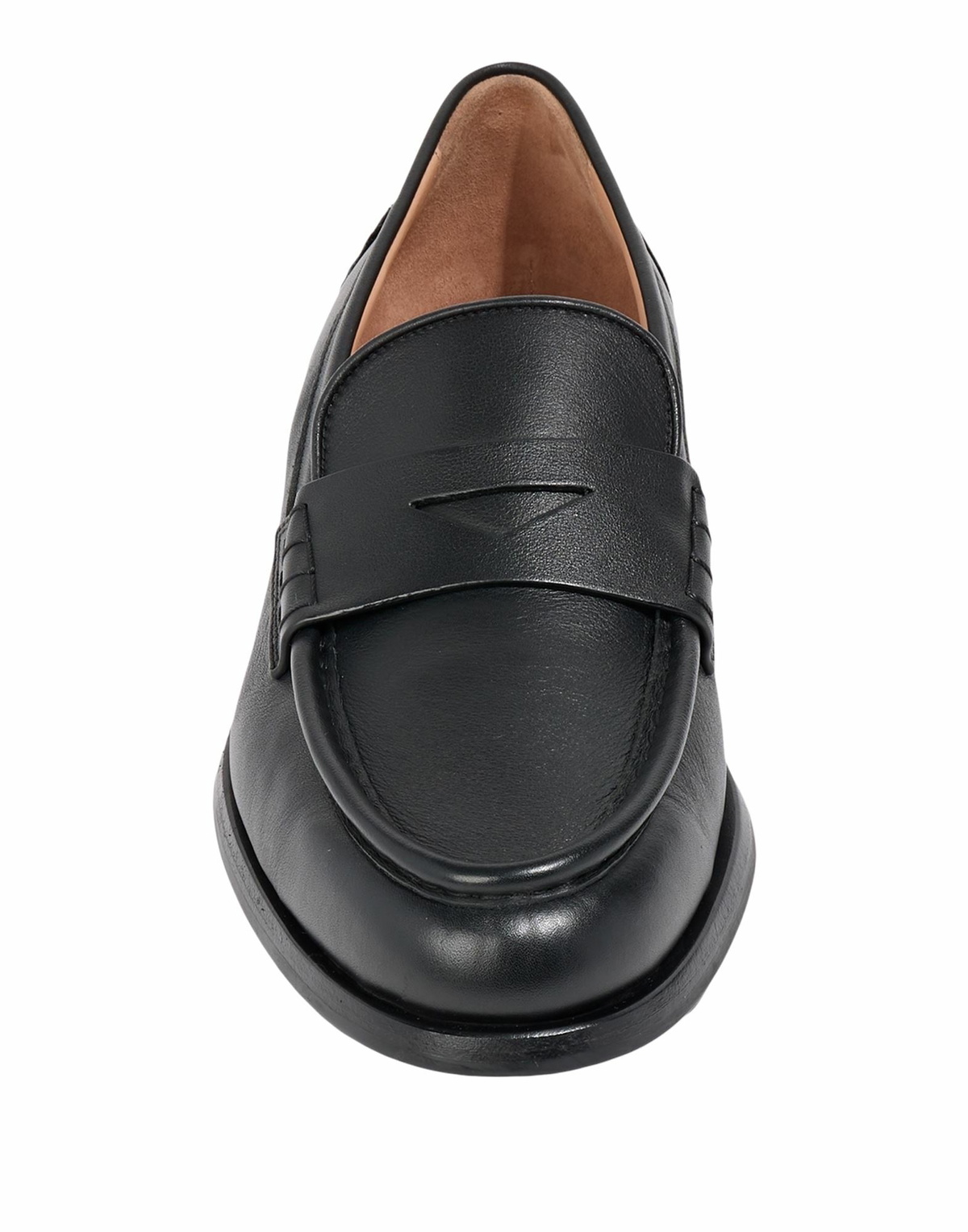 Santoni Womens Loafers in Black