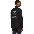 Versace Jeans Couture Black Back Logo Shirt