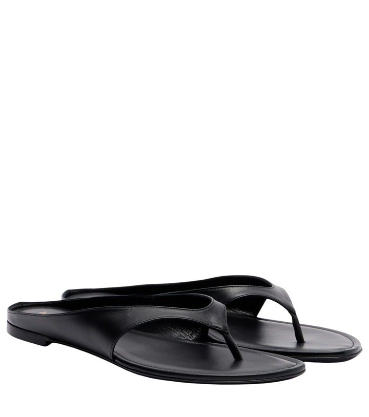 Photo: Herbert Levine Sun-kissed leather thong sandals