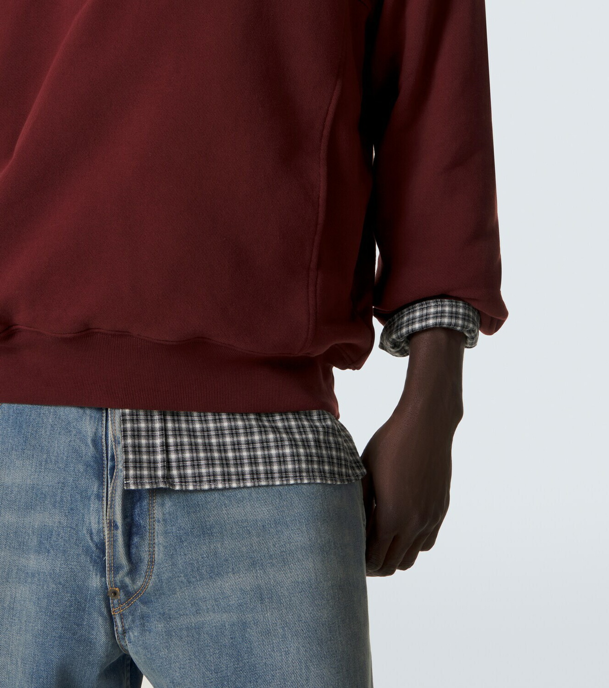 Maison Margiela Cotton jersey hoodie