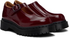 Dr. Martens Burgundy Rejena Mary Jane Laquered Leather Loafers