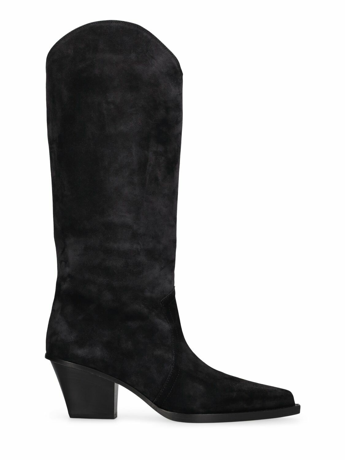 100mm Dallas Suede Ankle Boots