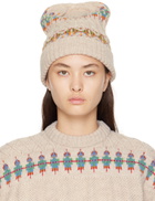 Henrik Vibskov Beige Jack Beanie