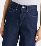 Tory Burch Monogram wide-leg jeans
