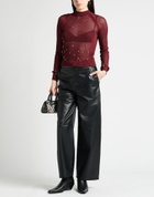 Durazzi Womens Sweater Burgundy