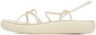 Ancient Greek Sandals Off-White Taxidi Comfort Sandals