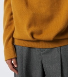Valentino Garavani Draped cashmere turtleneck sweater