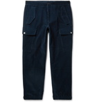 Moncler Genius - 2 Moncler 1952 Tapered Cotton-Corduroy Cargo Trousers - Blue