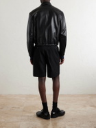 Jil Sander - Leather Jacket - Black