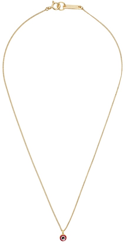 Photo: Isabel Marant Gold & Pink Lucky Man Necklace