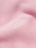 Abc. 123. - Logo-Appliquéd Cotton-Jersey Hoodie - Pink