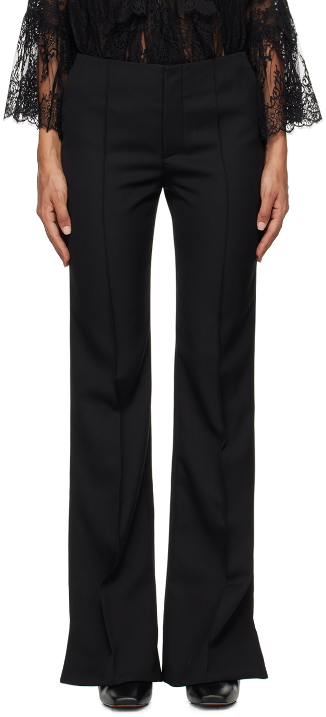 Chloé Black Pinched Seam Trousers