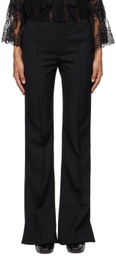 Chloé Black Pinched Seam Trousers