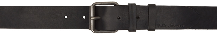 Photo: Nudie Jeans Black Leather Pedersson Belt