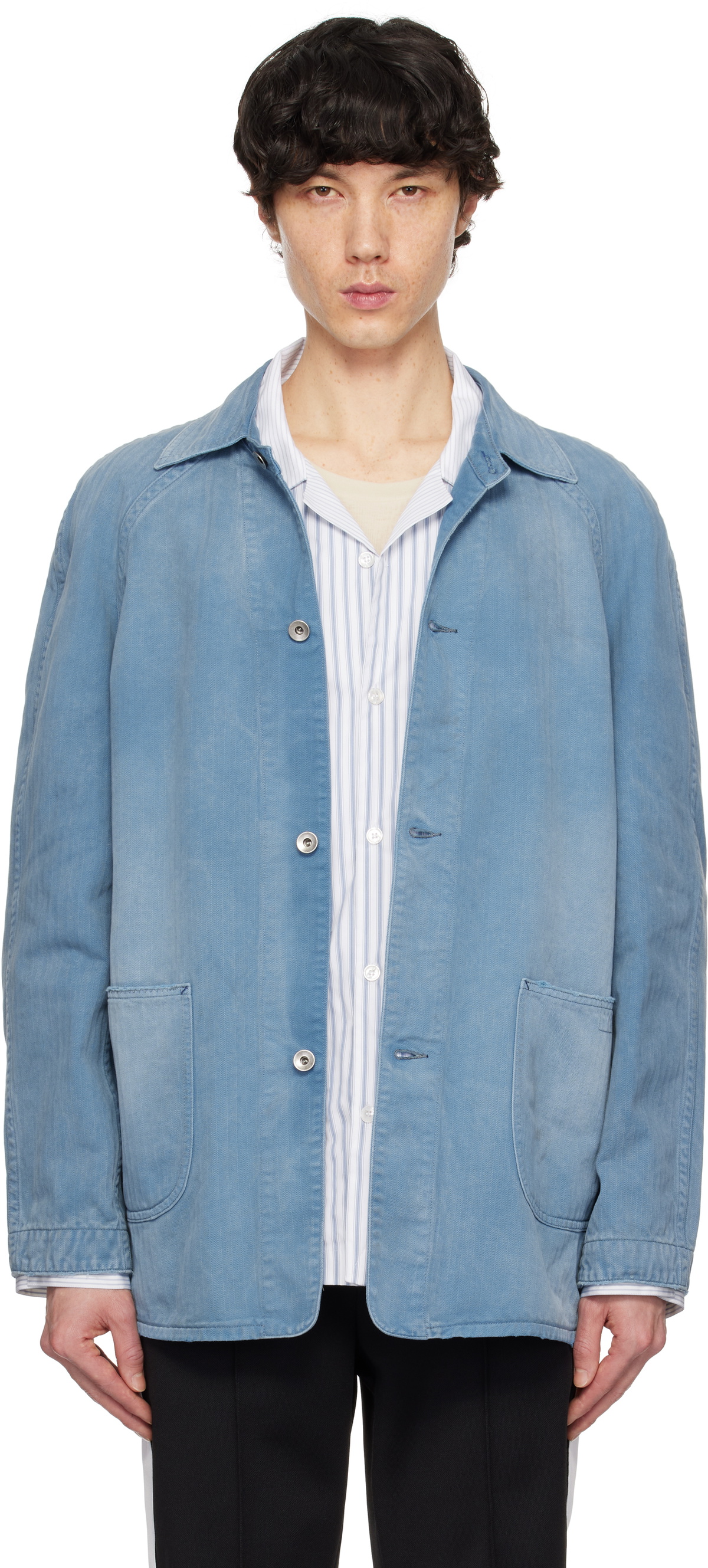 新品未使用 MAISON MARBLE Tulle Denim Jacket 再販】Tulle Denim Jacket – MAISON MARBLE