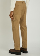 Stone Island Ghost Straight-leg Cotton-poplin Trousers Beige