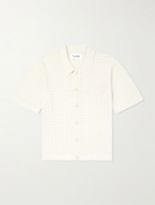 Corridor - Pointelle-Knit Organic Cotton Shirt - Neutrals