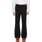 Needles Black Cowboy Piping Trousers