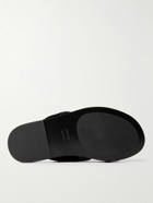 TOM FORD - Embellished Velvet Sandals - Black