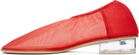 Studio Amelia Red Vestige Ballerina Flats