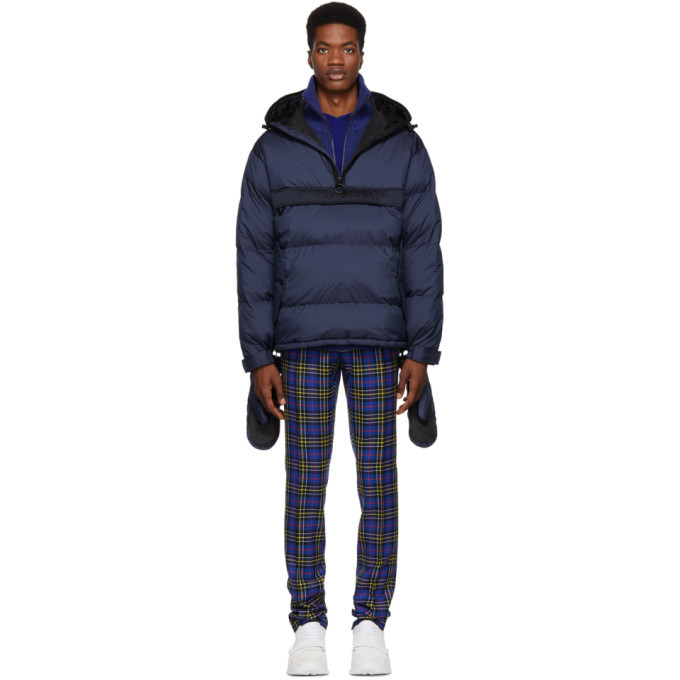 Photo: Burberry Blue Down Halstead Anorak Coat