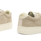 Stepney Workers Club Men's Dellow 02 Suede Sneaker in Taupe