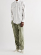 LEMAIRE - Striped Cotton-Poplin Shirt - Neutrals - IT 46