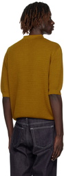 De Bonne Facture Yellow Two-Button Polo