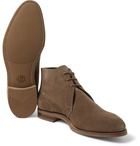 Edward Green - Shanklin Suede Desert Boots - Brown