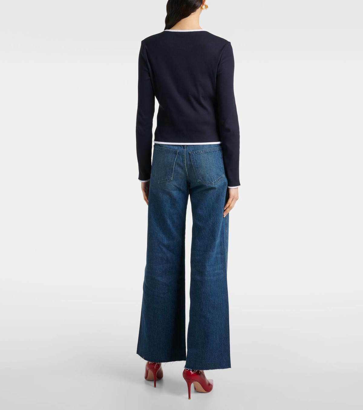 Veronica Beard Wilmer cotton-blend cardigan