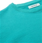 nonnative - Coach Garment-Dyed Loopback Cotton-Jersey Sweatshirt - Turquoise