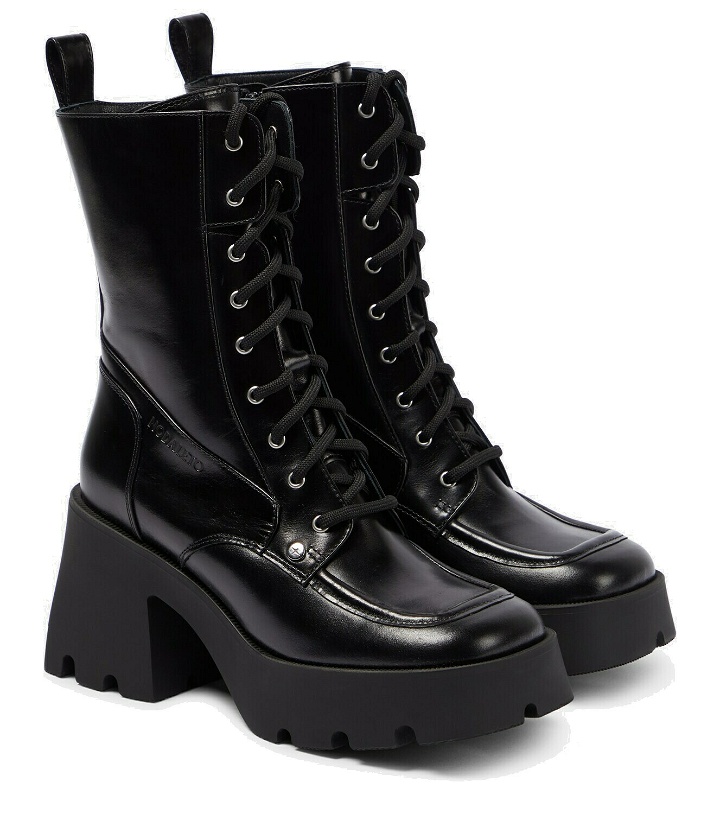 Photo: Nodaleto Bulla Candy leather combat boots