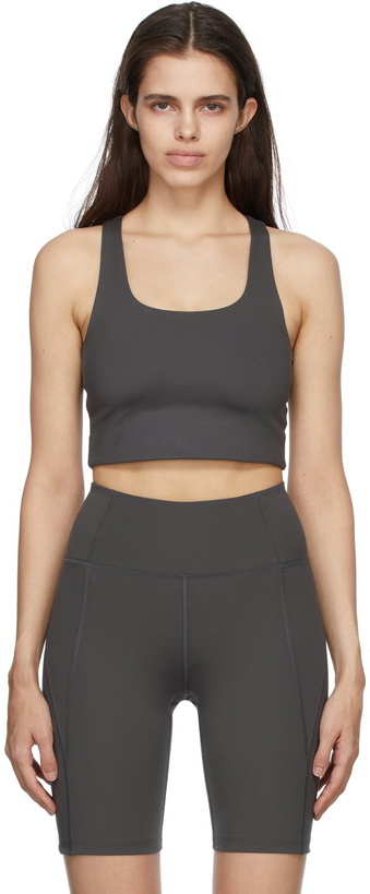 Photo: Girlfriend Collective Grey Paloma Sports Bra