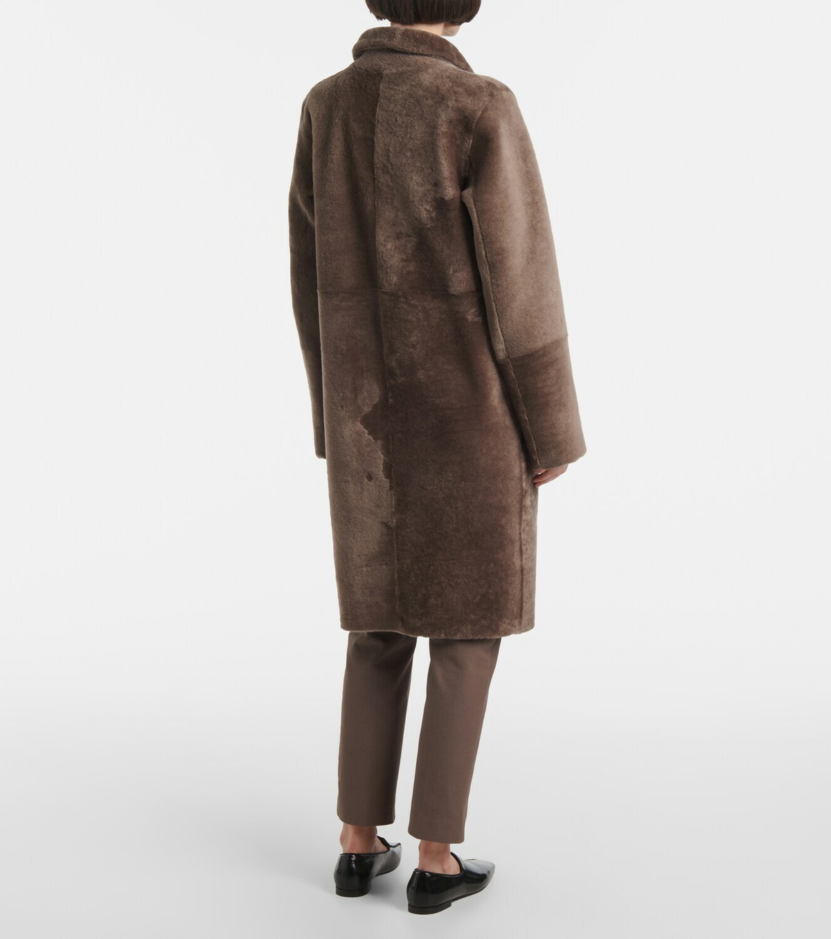 Joseph Reversible shearling and leather coat Joseph