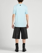 Philipp Plein Mens T-shirt Sky in Blue