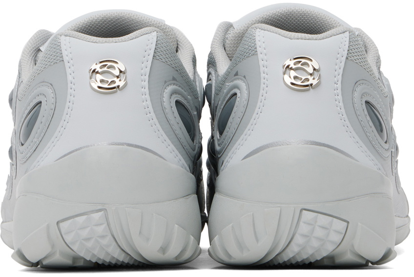 Rombaut Gray & Silver Proton Sneakers