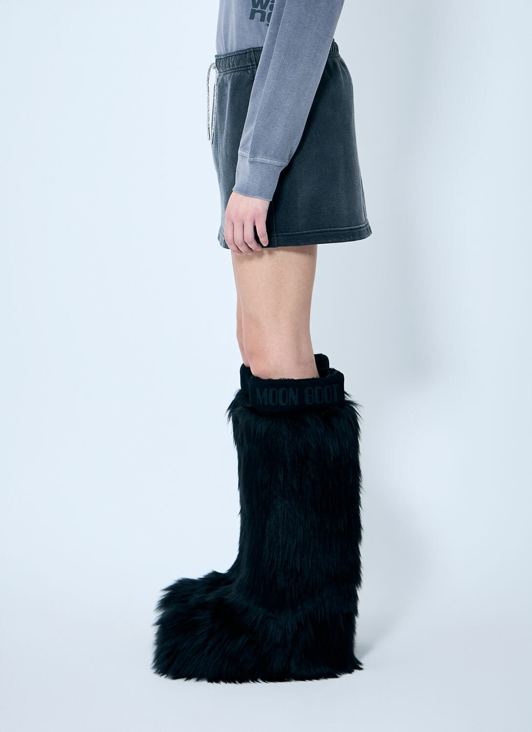 Alexander Wang Crystal Hotfix Tube Skirt