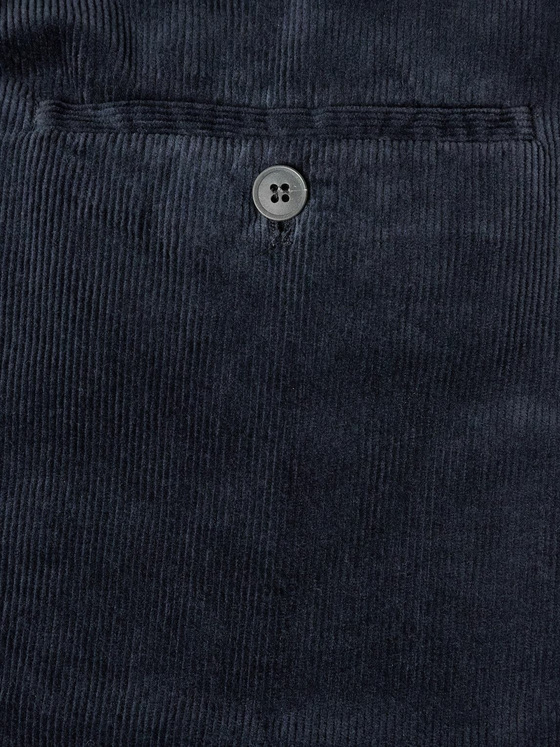 Sunspel - Cotton-Blend Corduroy Blazer - Blue