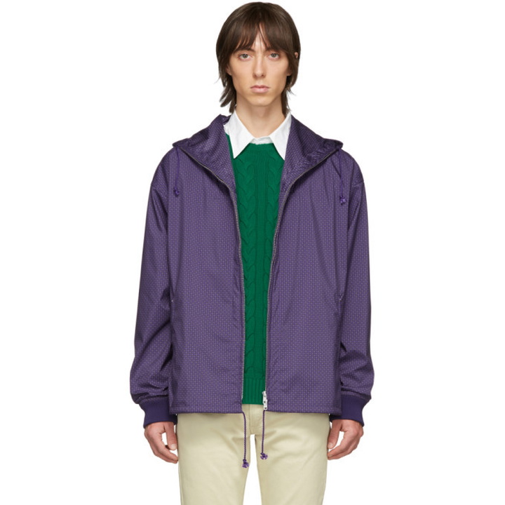 Photo: Beams Plus Purple Waterproof Jacket