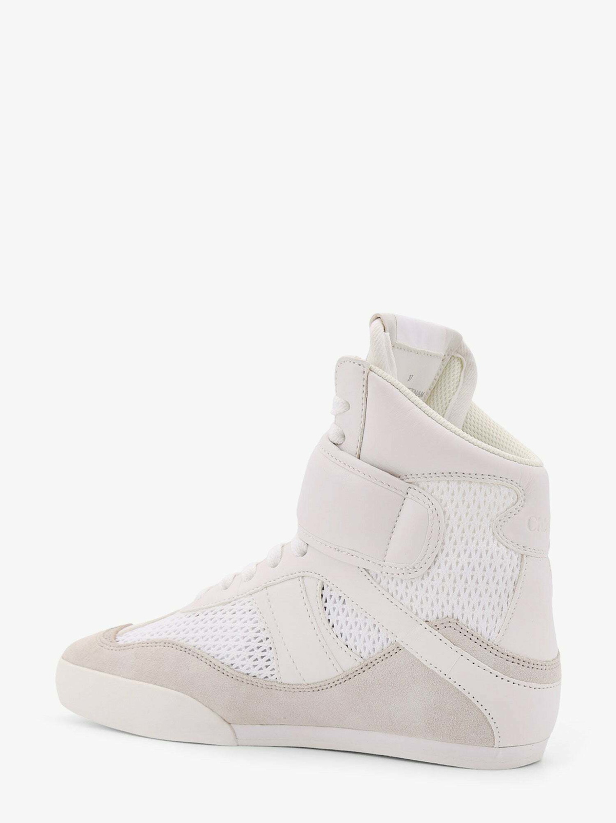 Chloe' White Kick Womens Sneaker